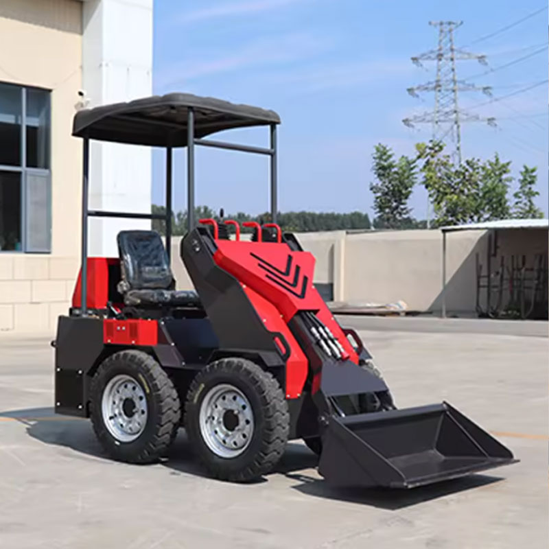 High-power electric mini skid steer loader