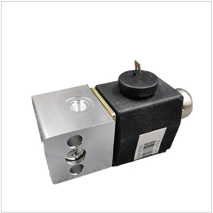 Електромагнетен вентил Sinotruk Howo камион WG9719710003 3-насочен електромагнетен вентил за диференцијална брава за сопирачка контрола 24V делови